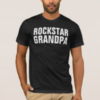 GRANDPA ROCKSTAR T-SHIRTS TEES
