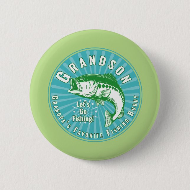 Grandpa’s Favorite Fishing Buddy Button (Front)