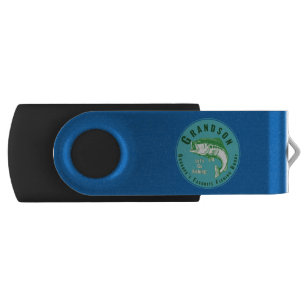 Grandpa’s Favorite Fishing Buddy Flash Drive