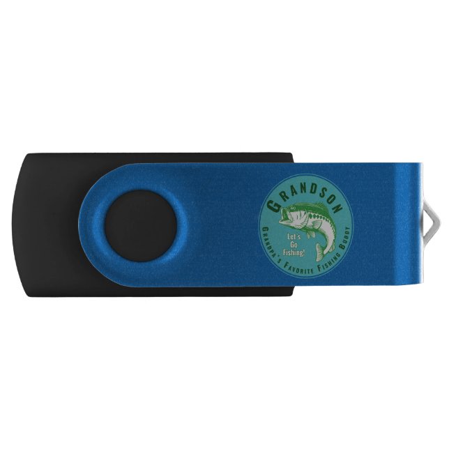 Grandpa’s Favorite Fishing Buddy Flash Drive (Front)