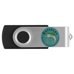 Grandpa’s Favorite Fishing Buddy Flash Drive