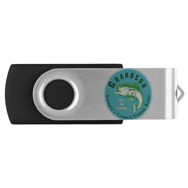 Grandpa’s Favorite Fishing Buddy Flash Drive (Front)