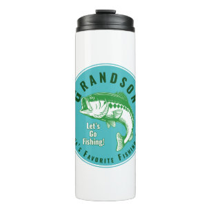 Grandpa’s Favorite Fishing Buddy Thermal Tumbler