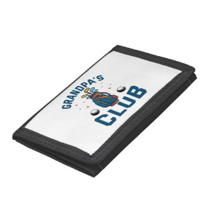Grandpa’s Golf Club Gift Funny Trifold Wallet