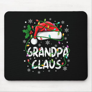 Grandpa Santa Claus Family Christmas Squad Crew Ma Mouse Pad