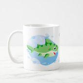 Grandpa Shark - Green Coffee Mug 