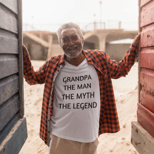 Grandpa Shirt Grandad Gifts Grandparent Gift T_Shirt