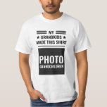 Grandpa Shirt With Grandkids | Single Photo at Zazzle