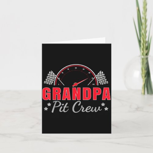 Grandpa T Crew Race Car Driver Birthday Party Raci