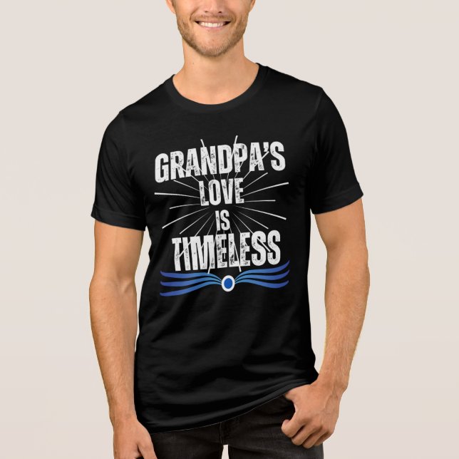 Grandpa T-shirts Papa Grandfather Modern Grandad  (Front)
