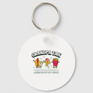 Grandpa Tax Funny Grandpa Humorous Gift For Grandp Keychain