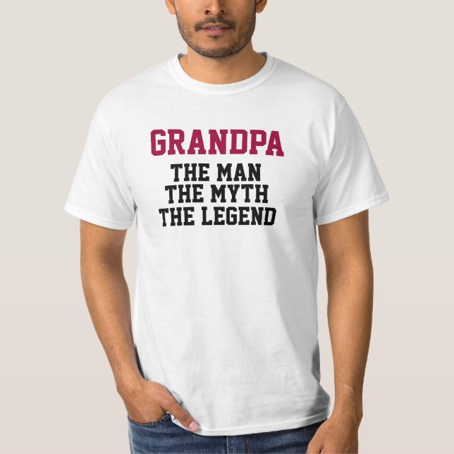 Grandpa the legend T-Shirt (Front)