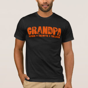 Grandpa The Man The Myth The Motocross Legend T-Shirt