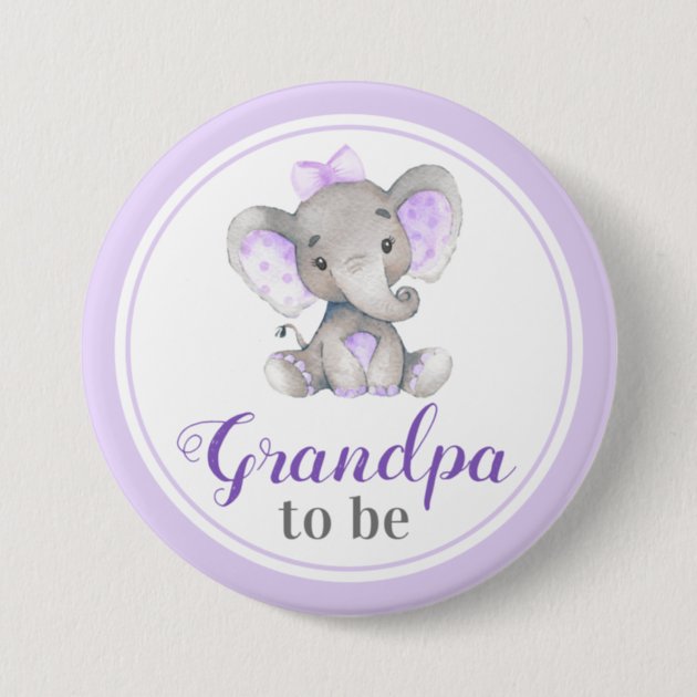 Little peanut lilac clearance purple and gold elephants