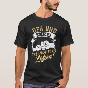 Grandpa Und Grandson Friends Für Leben Best Opi G T-Shirt
