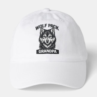 Grandpa Wolf pack family matching shirt Hat