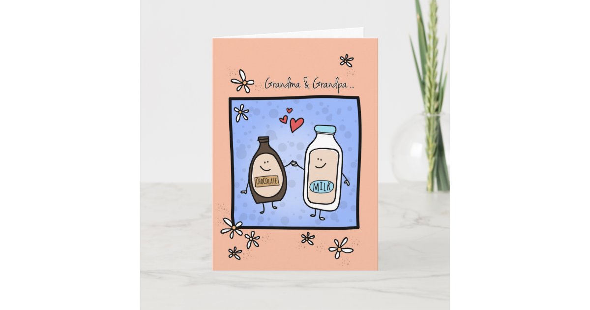Grandparent Anniversary, Made for Each Other Card