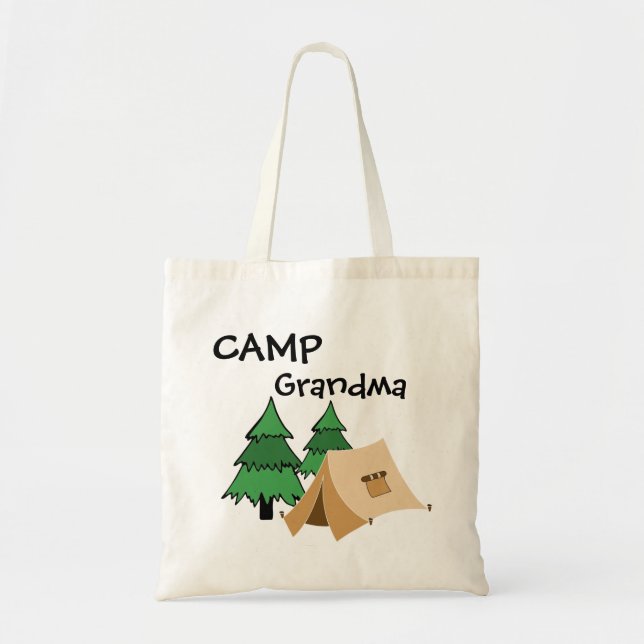 Grandparent Camp Ideas Tote Bag (Front)