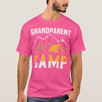 Grandparent Camp Shirt Loving Grandkids Adventure