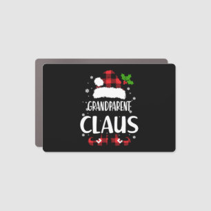 Grandparent Claus Car Magnet