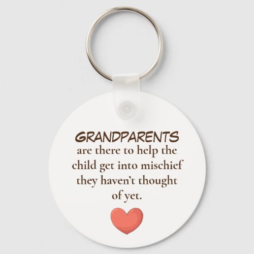 Grandparent Mischief keychains