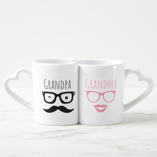Grandparent Mugs (Back Nesting)