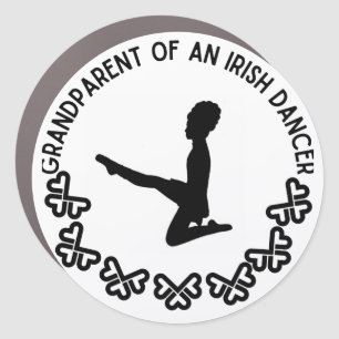 Grandparent of an Irish Dancer Car Magnet