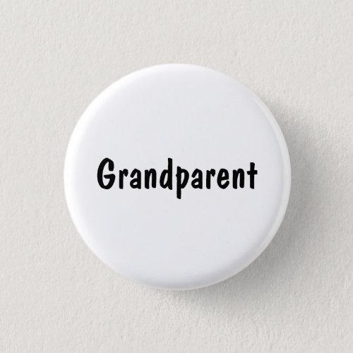 Grandparent Pinback Button