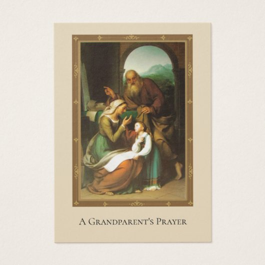 Grandparent Prayer Anne Joachim Mary (Front)