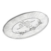Grandparents 60th Wedding Anniversary Gift Ideas Porcelain Serving Platter (Angled)