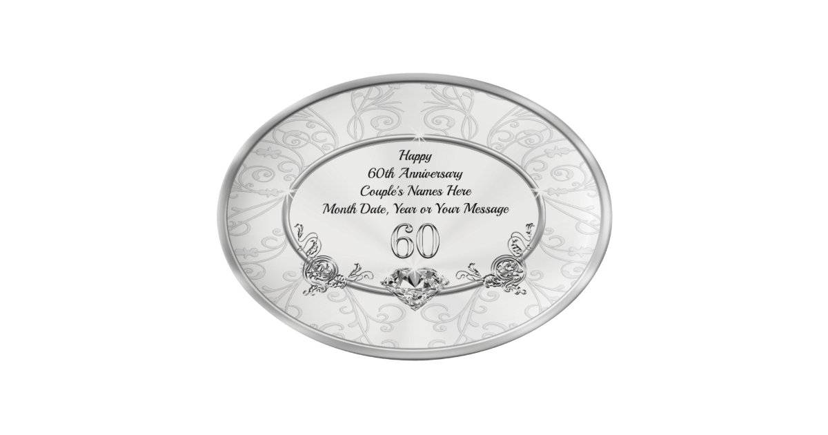Grandparents 60th Wedding Anniversary Gift Ideas Porcelain Serving Platter Zazzle Com,Grilled Chicken Wings Recipe