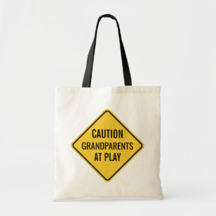 Grandparents at Play Funny Tote Bag