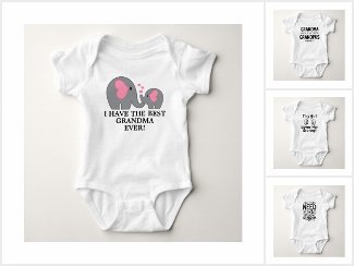 Grandparents Baby Bodysuits