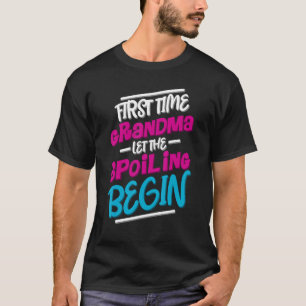 Grandparents Baby Grandma Mom  First Time Grandmot T-Shirt
