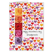 Grandparents Colored Valentine's Day at Zazzle