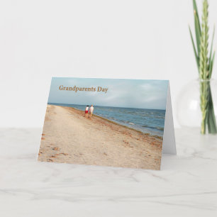 Grandparents Day Card, Beach Scenic Card