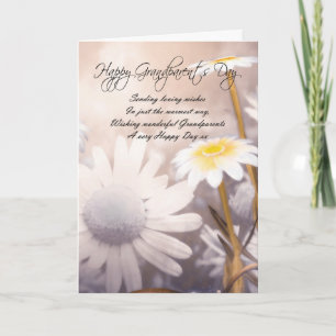 Grandparents Day Card - Daisies