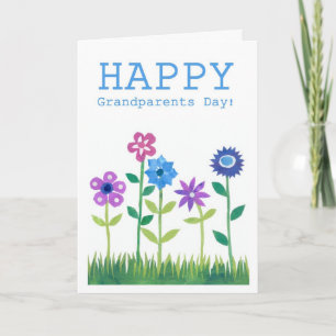 Grandparents' Day Card - Flower Power