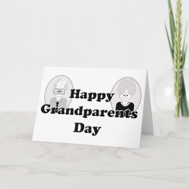 Grandparents Day - Couple Card (Front)