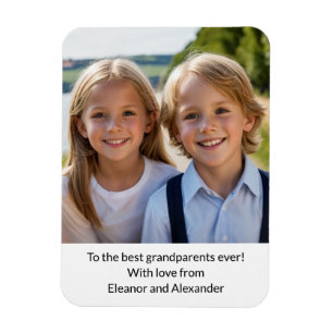 Grandparents Day from the Kids Keepsake Photo Magnet