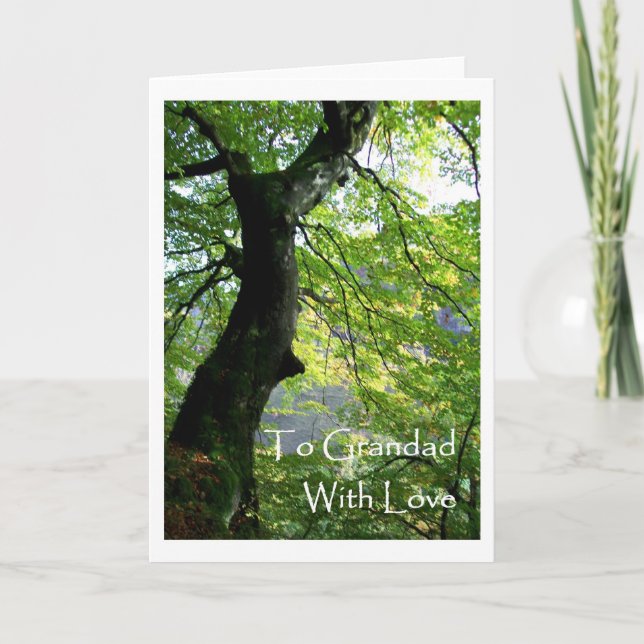 Grandparents' Day Greeting Card - for Grandfather (Front)