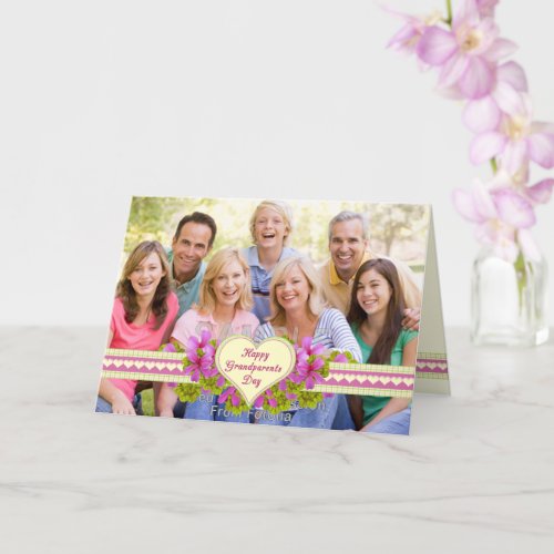 Grandparents Day Love for Grandmother Photo Card