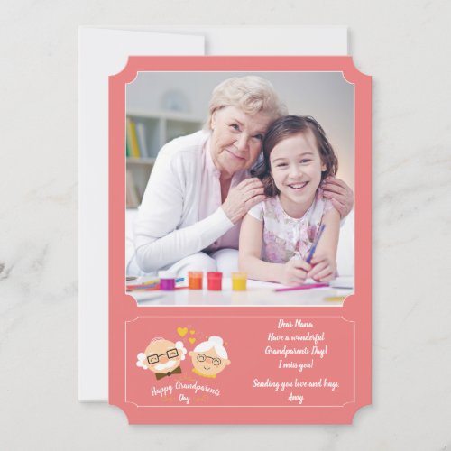 Grandparents Day Photo Card