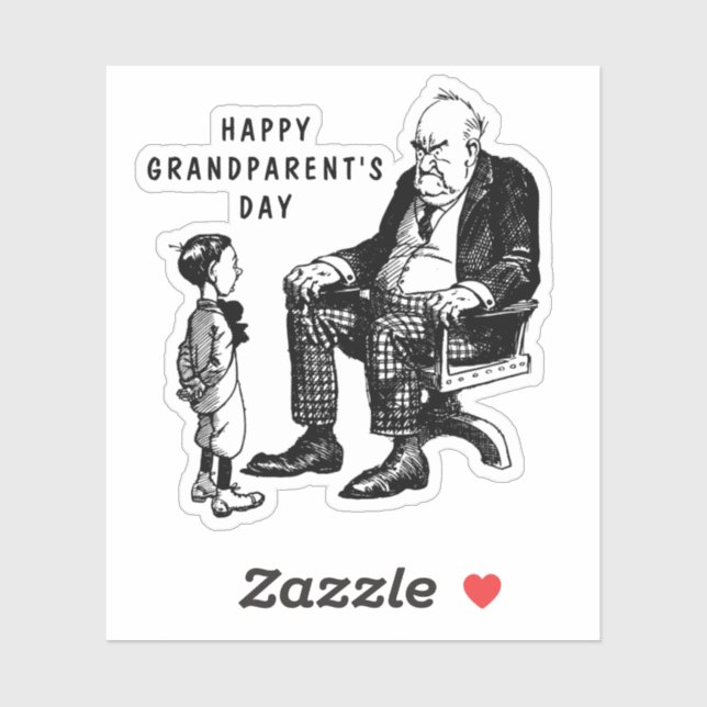 Grandparent's Day Sticker (Sheet)