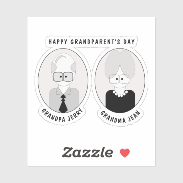 Grandparent's Day Sticker (Sheet)