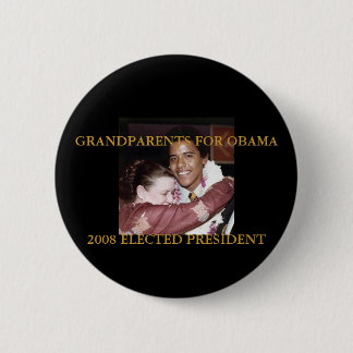 Grandparents for Obama Button