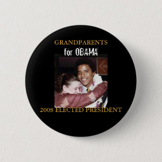 Grandparents for Obama - Customized Button