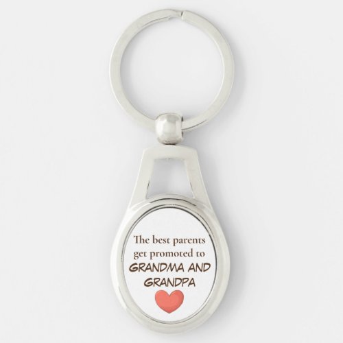 Grandparents  Get Promoted keychains