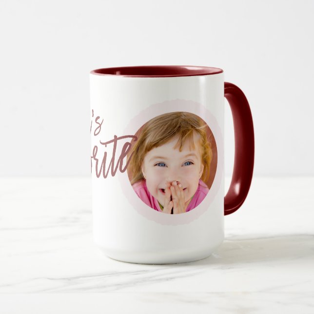 Grandparents Grandma Favorite Gift Grandkid Mug (Front Right)