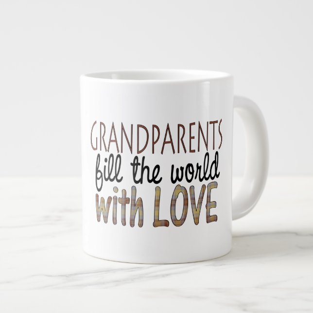 Grandparents -  Jumbo Mug (Front Right)